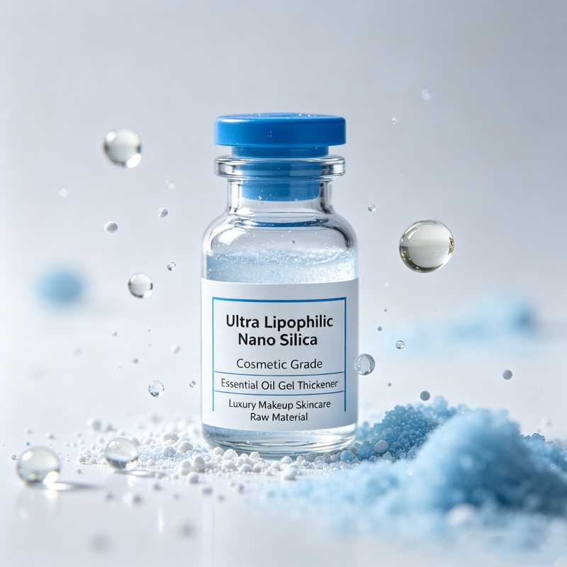 Luxury Skincare Essential - トップ99.8%超親油性ナノシリカ化粧品グレードエッセンシャルオイルゲル増粘剤、高級メイクアップスキンケア原料