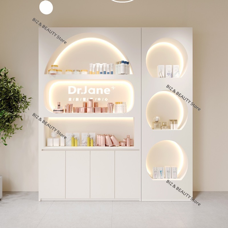 高級化粧品陳列棚 - エレガントなスキンケア＆メイクアップオ - Luxury Skincare Display のレビューと価格