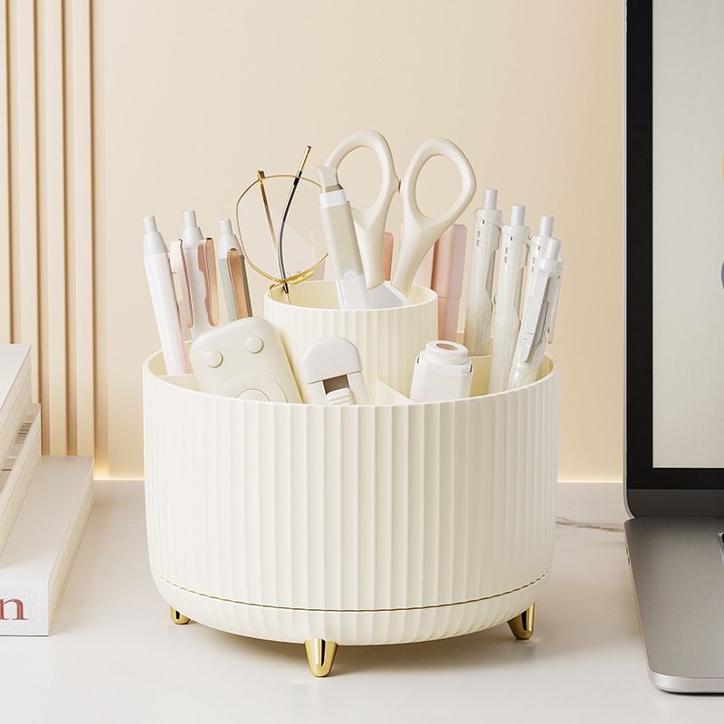 360 °   回転式化粧品収納ボックス - 5つのコンパー - Luxury Skincare Design のレビューと価格