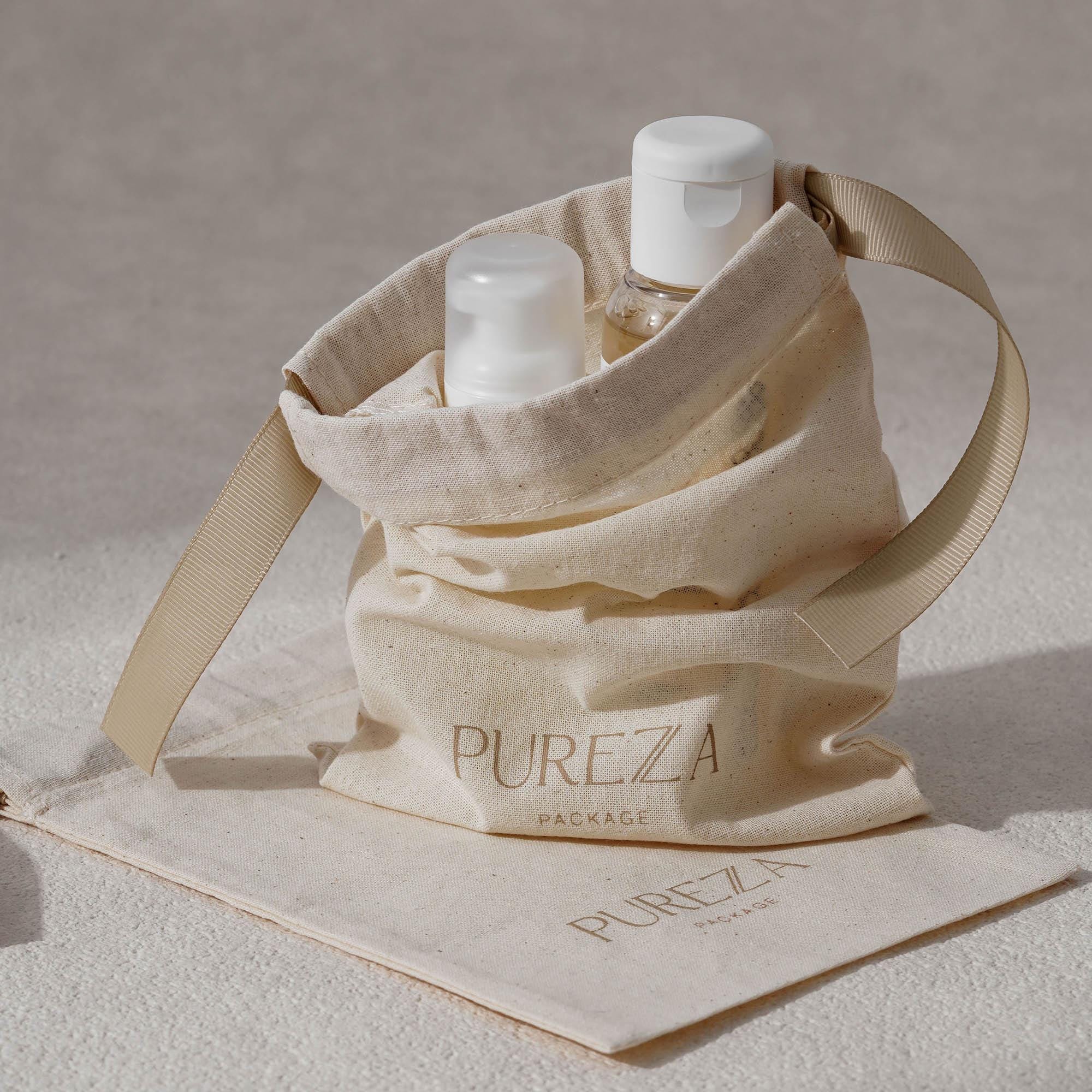 カスタマイズ可能な天然コットン巾着袋、環境に優しい高級ギフト - Luxury Skincare Christmas Gifts のレビューと価格