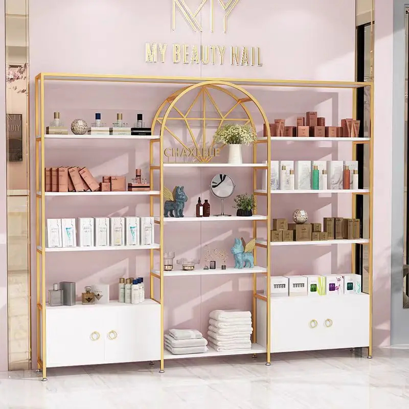 カスタムファンロード　特注フロアスタンド高級化粧品香水スキン - Luxury Skincare Display のレビューと価格